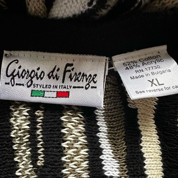 *Pending Coogi *Style Vintage Oversized Cardigan - Picture 7 of 8